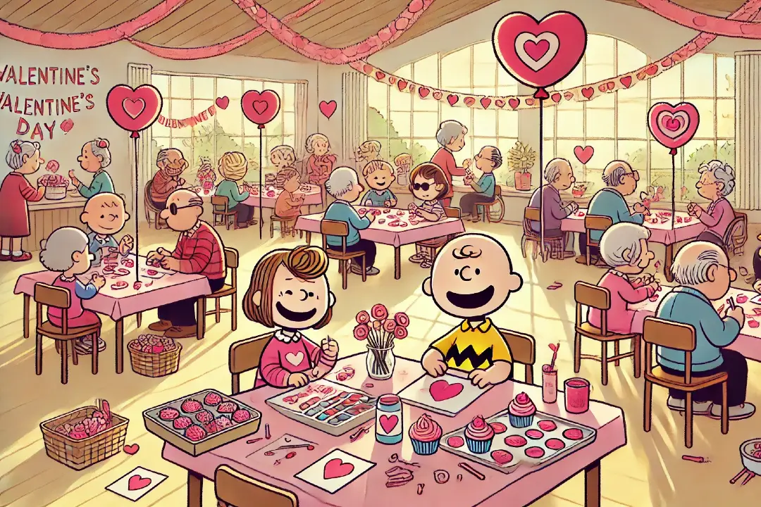 An intergenerational Valentine’s Day party reminds us of what's important