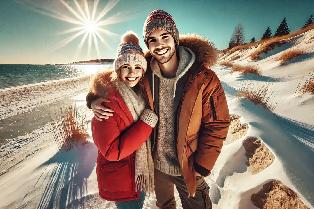 Winter time dating in Wasaga Beach