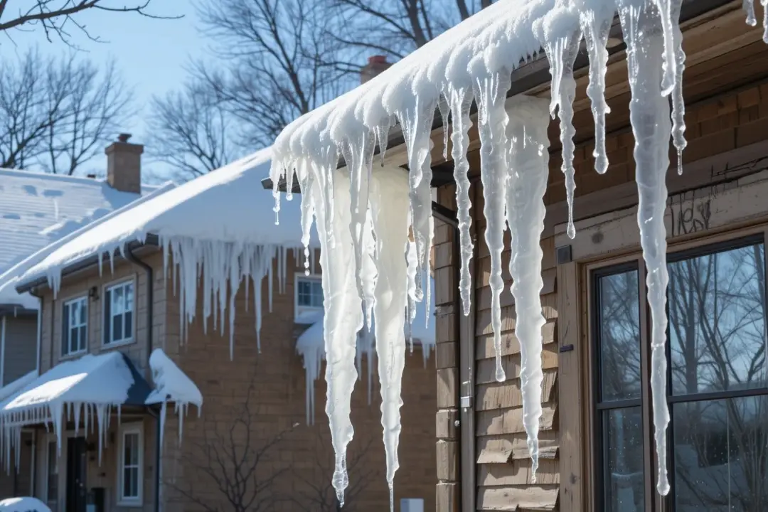 The Beauty and the Beast: Icicles and Ice Dams